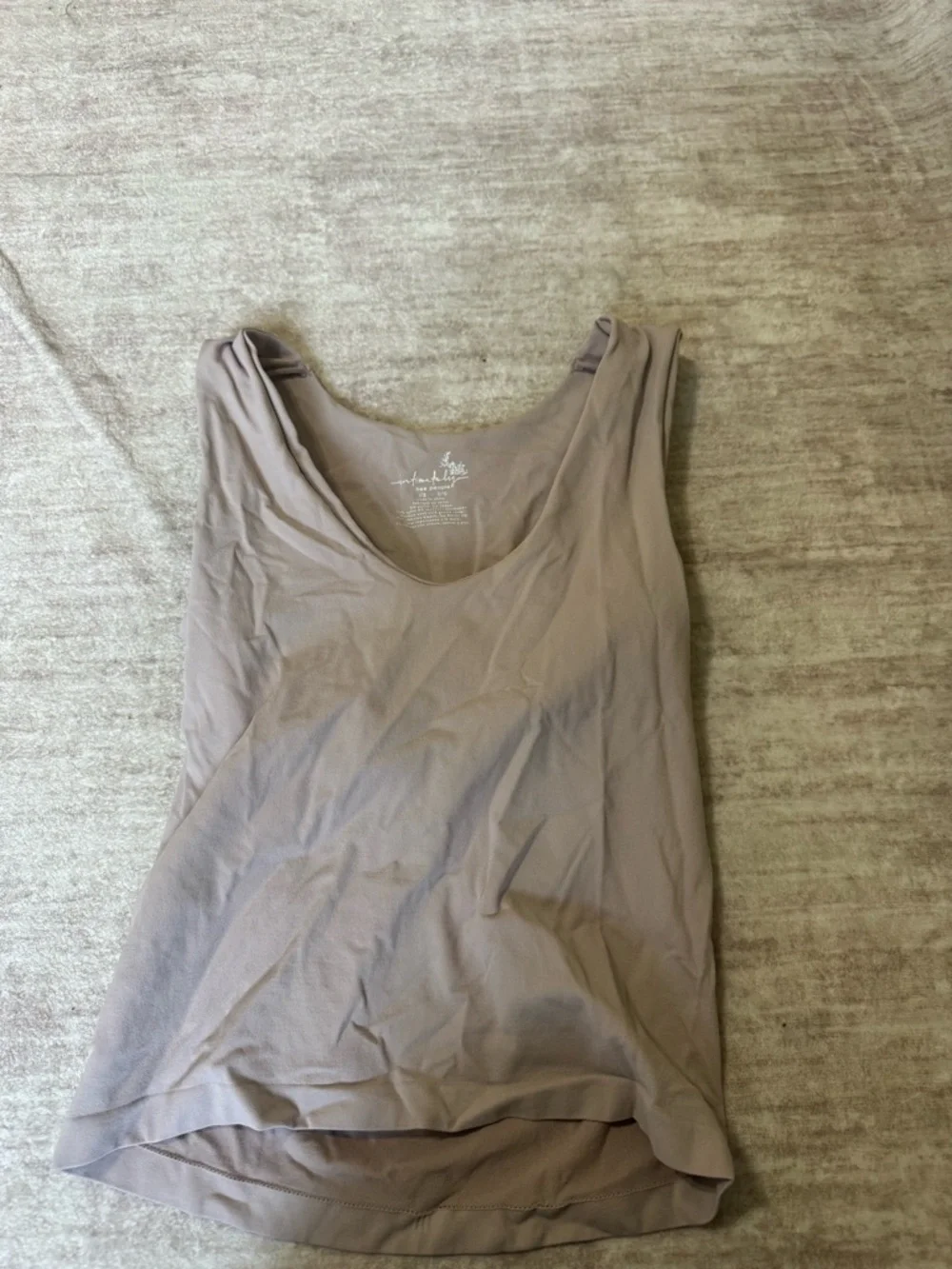 Free people clean lines tank top size l/xl - Picture 2 of 3